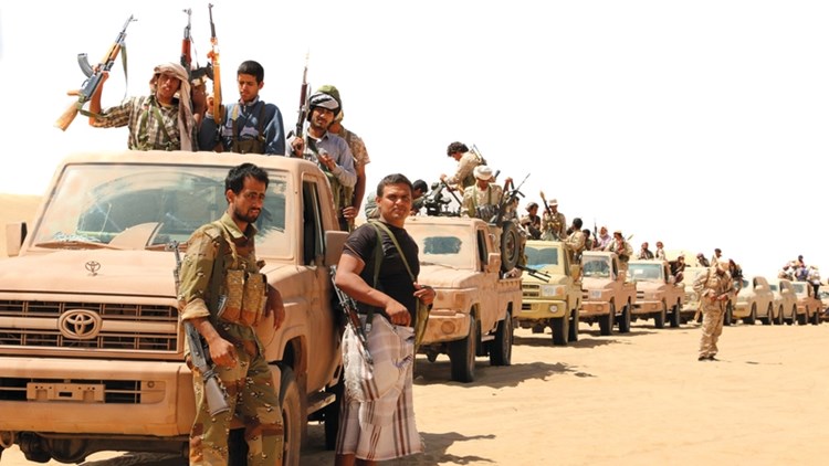 القوات اليمنية تسيطر على أجزاء من منطقة حلحلان بمأرب