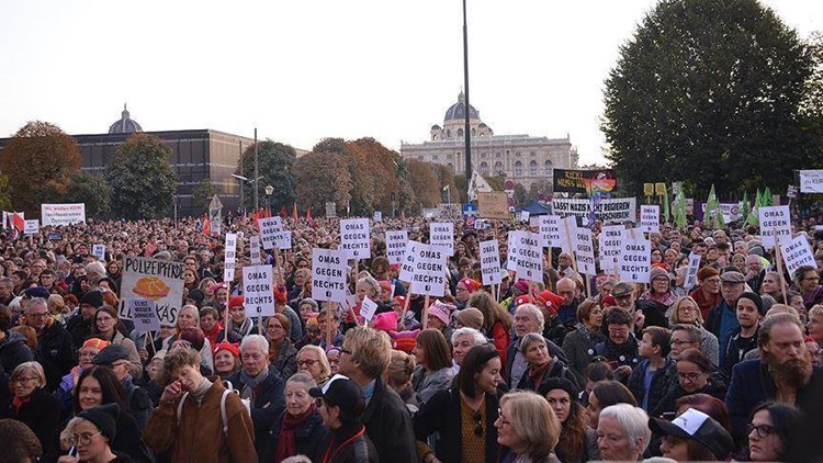 فيينا: عشرات الآلاف يتضاهرون ضد العنصرية في أميركا