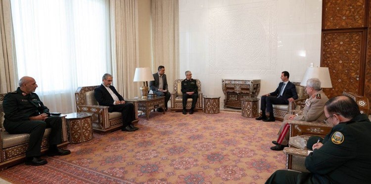 الأسد خلال لقاء باقري: الاتفاقية العسكرية تجسد مستوى العلاقات الثنائية