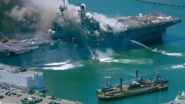 Is Invisible Revenge Behind The US Navy Ship Fire?