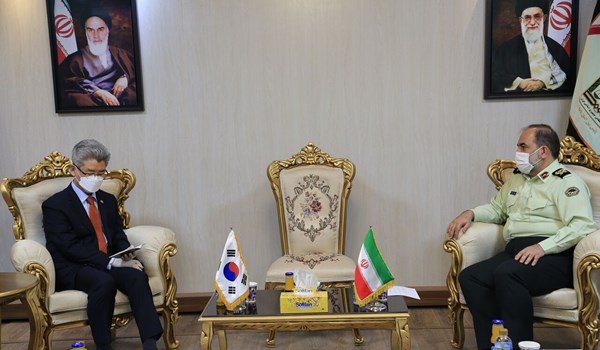 مباحثات بين ايران وكوريا الجنوبية لتوطيد العلاقات الأمنية