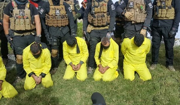 الاستخبارات العراقية  تقبض على خمسة "إرهابيين" وضبط وكرين لـ"داعش" في نينوى