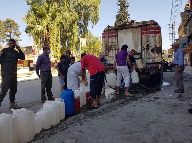 سوريا تحذر تركيا من استمرار استخدام المياه كوسيلة حرب في الحسكة