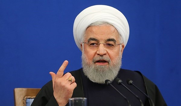 الرئيس الايراني: اميركا مستاءة وغاضبة من ادارة الامور جيدا في ايران رغم الحظر وكورونا
