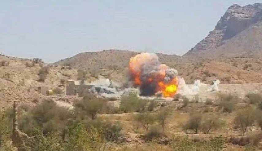 سلسلة غارات يشنها طيران العدوان السعودي على العاصمة اليمنية