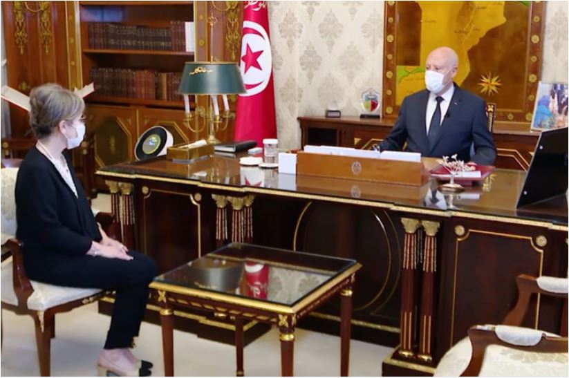 بعد تعيين بودن رئيسة للحكومة التونسية.. النهضة تصعد وتستنكر "مواصلة الانفراد بالسلطة" في تونس