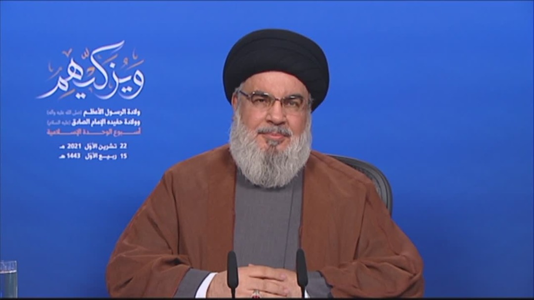 Hezbollah Chief Urges All Muslims to Oppose Normalization with Israeli Regime