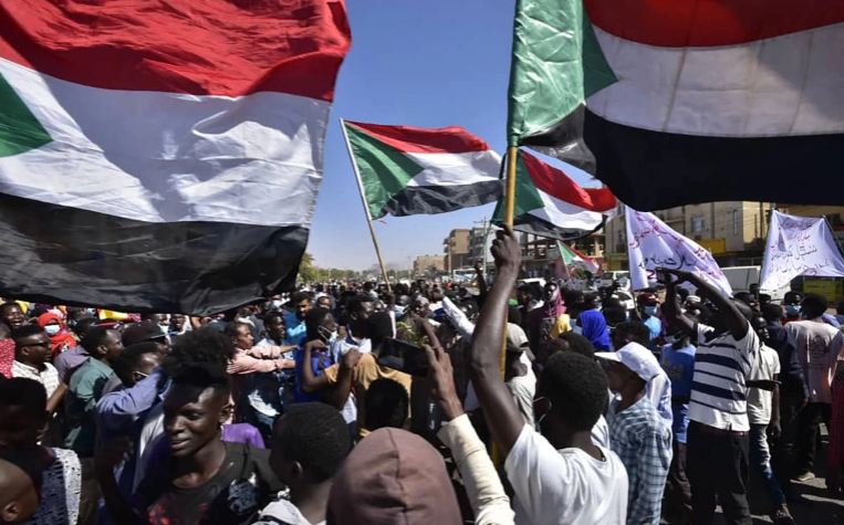 Five Shot Dead in Sudan Anti-Coup Protests