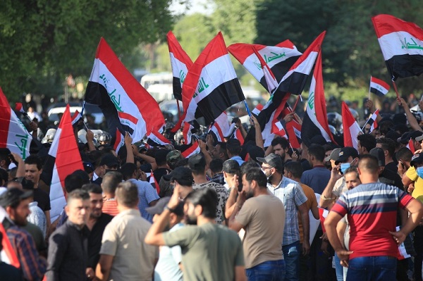 Fresh Protests Rejecting Election Results in Baghdad