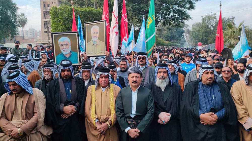Mass Rally in Baghdad to Pay Homage to Iran’s Soleimani, Iraq’s Muhandis