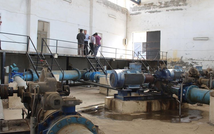 الاحتلال التركي يعيد تشغيل محطة علوك لضخ المياه في الحسكة