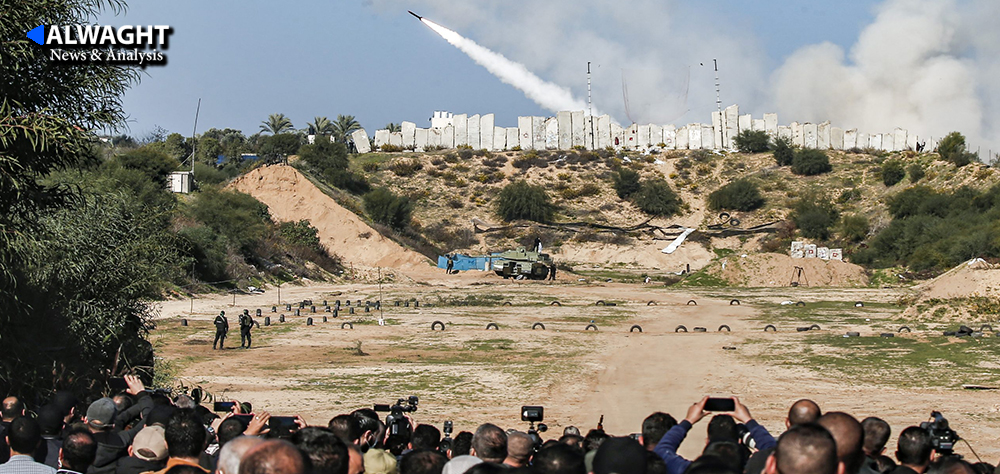 Gaza First-Ever Military Drills Messages