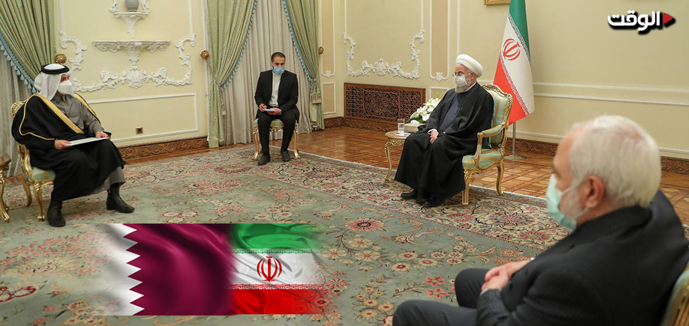 أهداف ورسائل زيارة وزير الخارجية القطري إلى إيران