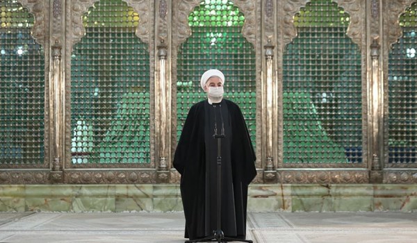 روحاني: الإمام الخميني اعتبر ان القوة الاساسية هي قوة الشعب