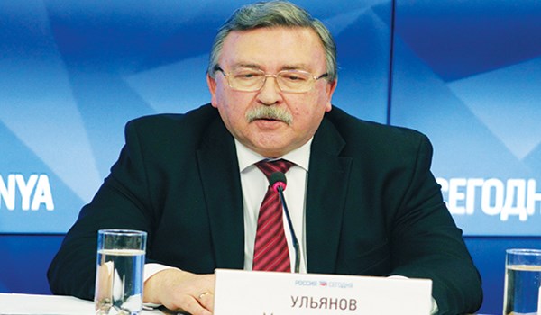 اوليانوف يدعو لعقد اجتماع حول عودة امريکا الى الاتفاق النووي