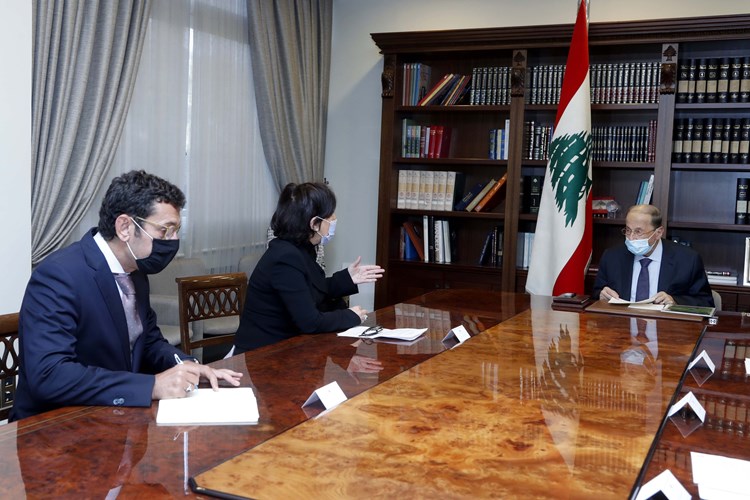 الرئاسة اللبنانية: على "إسرائيل" التعويض عن الضرر البيئي والاقتصادي في قضية التسرب النفطي