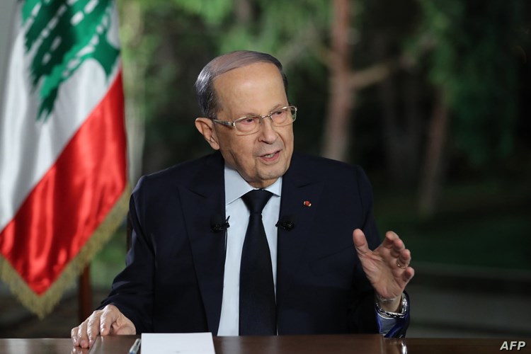 الرئيس اللبناني: لبنان لن يخضع للابتزاز في ملف ترسيم الحدود البحرية مع فلسطين المحتلة