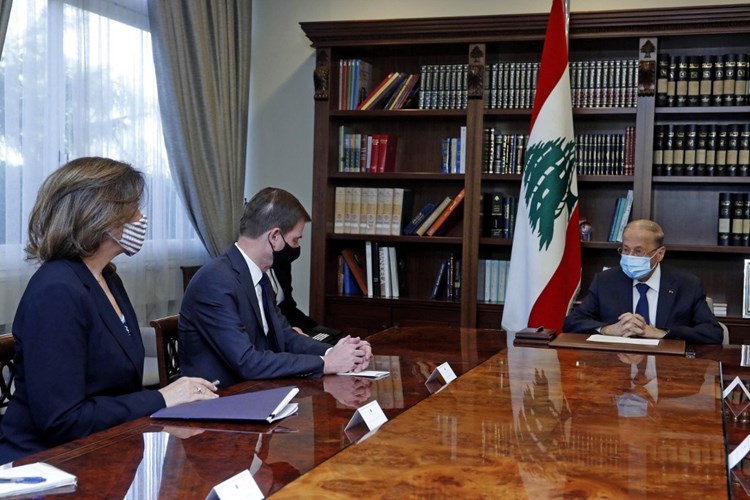 الرئيس اللبناني يتحدى أمريكا: لن أفرط بحقوق لبنان الاقتصادية!