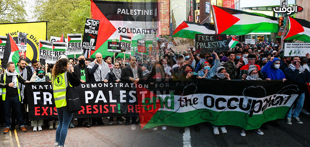 مظاهرات في مدن عديدة حول العالم ضد العدوان الاسرائيلي