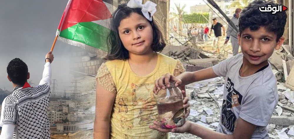 من بين الأنقاض.. الطفولة الفلسطينيّة تقول كلمتها