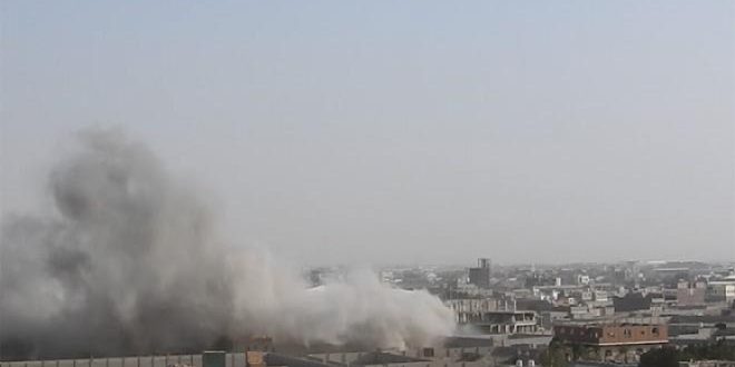 العدوان السعودي يواصل استهداف المناطق السكنية في اليمن