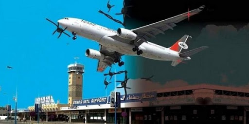 حصار مطار صنعاء مستمر.. قطع الشريان الرئيس لمساعدة المرضى اليمنيين