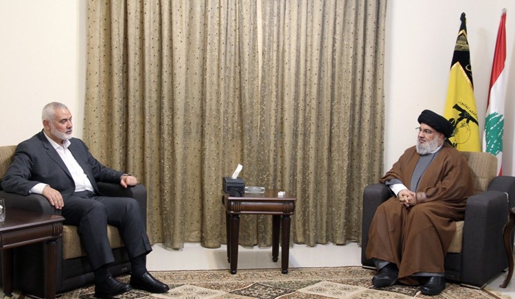 السيد حسن نصر الله بعد استقباله هنية: العلاقات بين حزب الله وحماس عميقة جداً