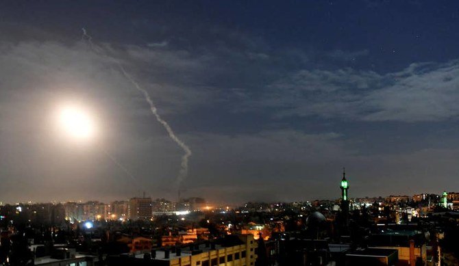 Syria’s Air Defenses Intercept Israeli Missiles over Damascus