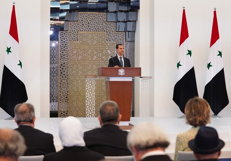 اليكم أبرز ما قاله الرئيس السوري بعد أدائه اليمين الدستورية