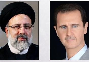 بشاراسد با آیت الله رئیسی گفتگو کرد