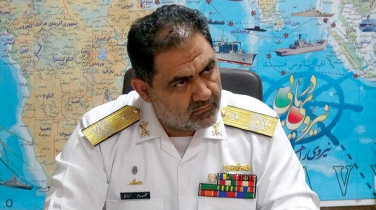 من هو الأدميرال شهرام إيراني القائد الجديد للقوة البحرية الايرانية
