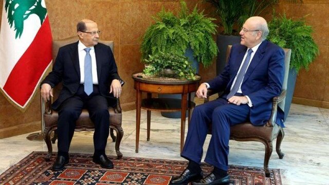دولت لبنان با حضور دو عضو حزب الله تشکیل شد