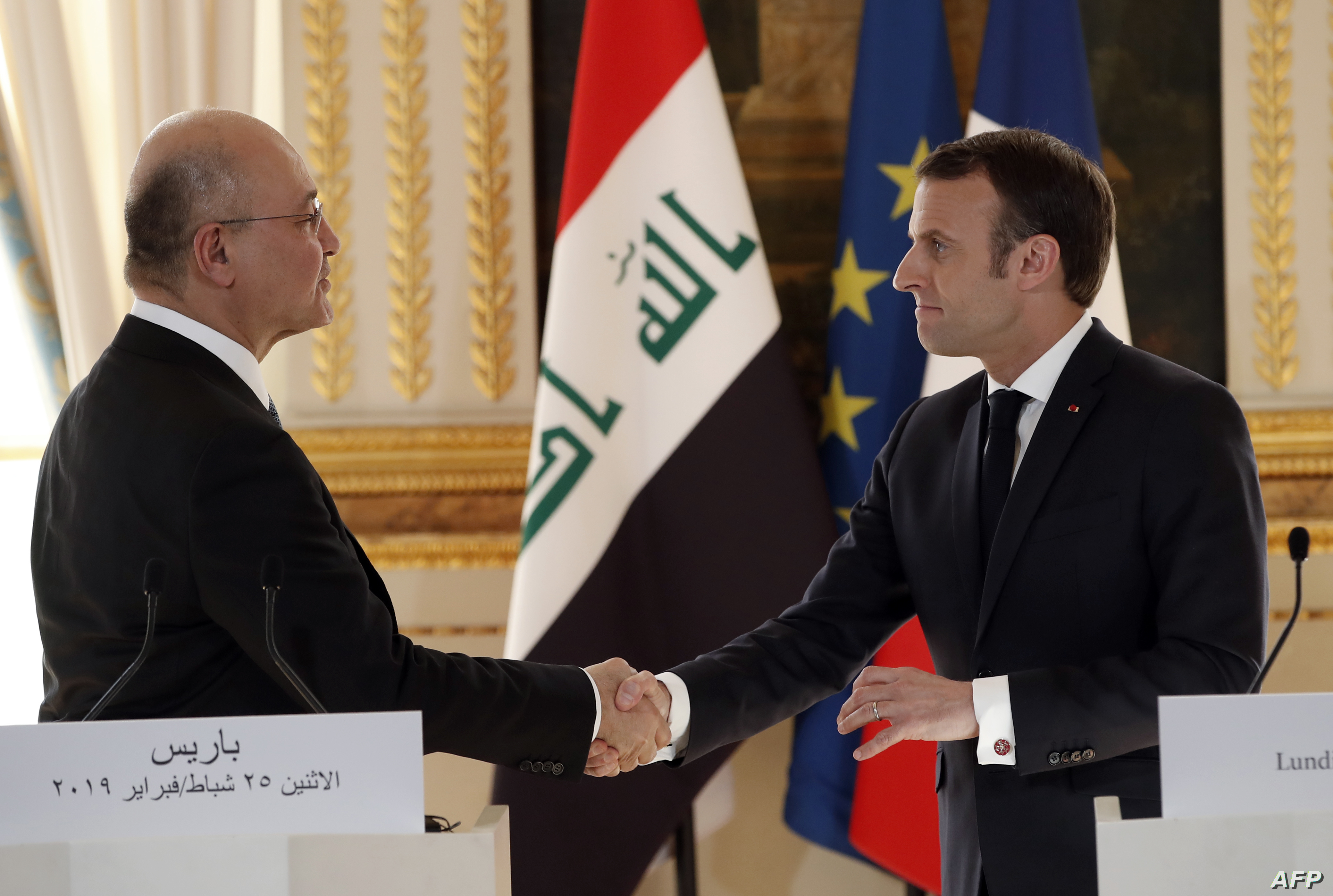 هل تنوي باريس حل محل أمريكا في العراق؟