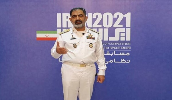 قائد البحرية الايرانية: نسعى للتعريف بإيران للعالم بصفتها أنموذجاً ورائداً في السلام والصداقة