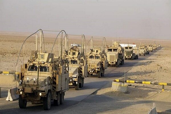 Roadside Bomb Hits US Logistics Convoy in Iraq Babil