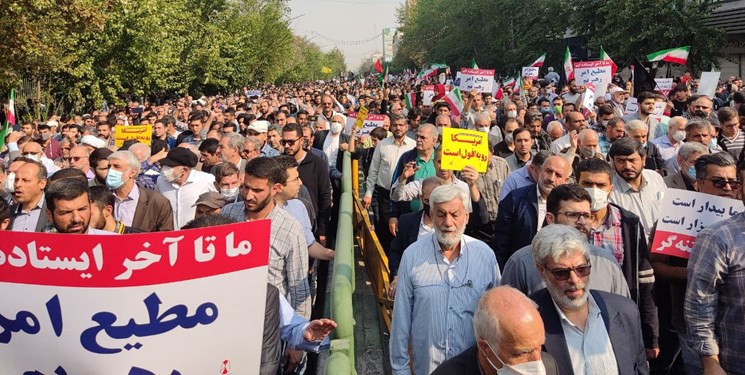 Nationwide Iran Rallies Condemn Shiraz Terrorist Attack