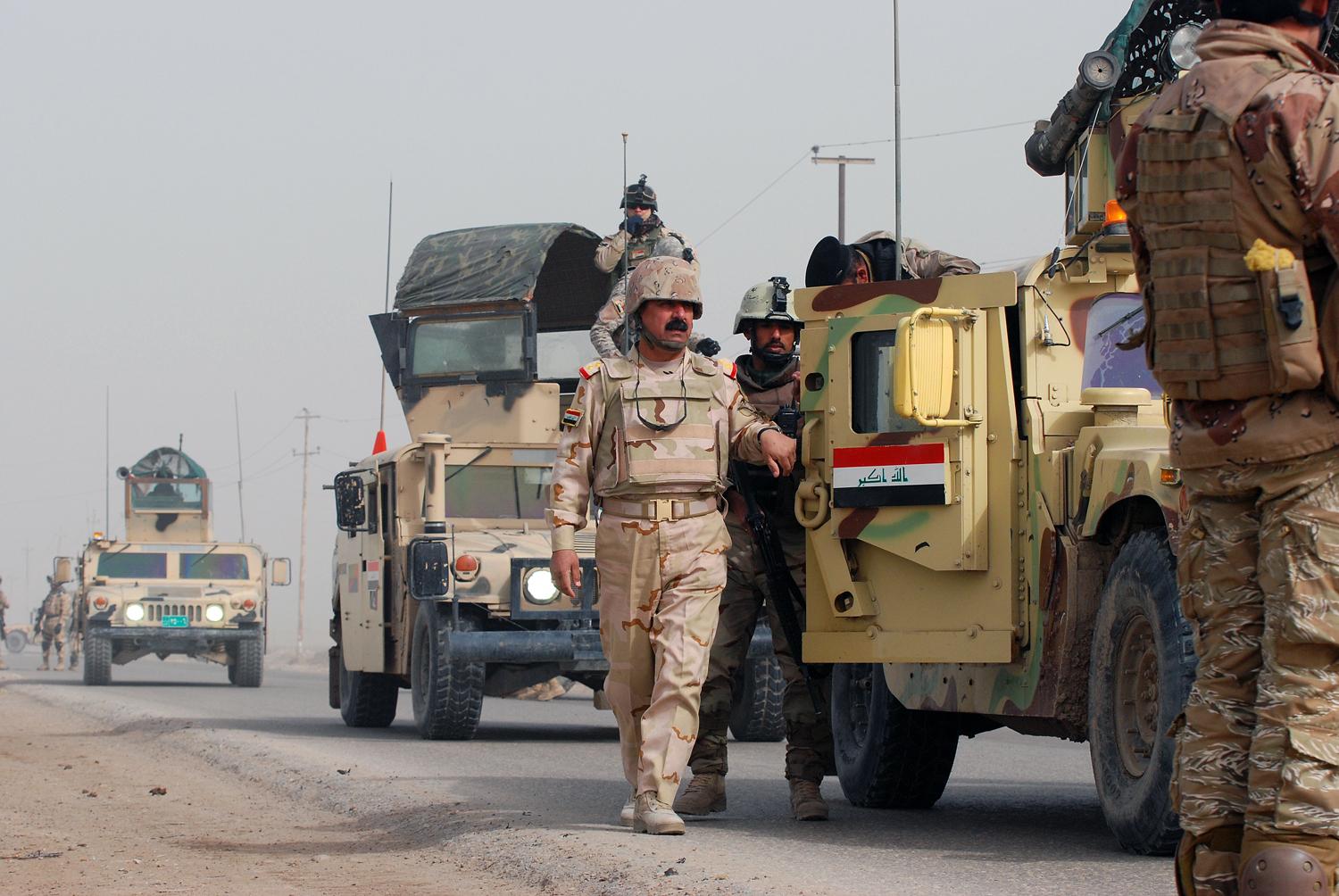 القوات العراقية تطلق عملية أمنية مشتركة في ديالى