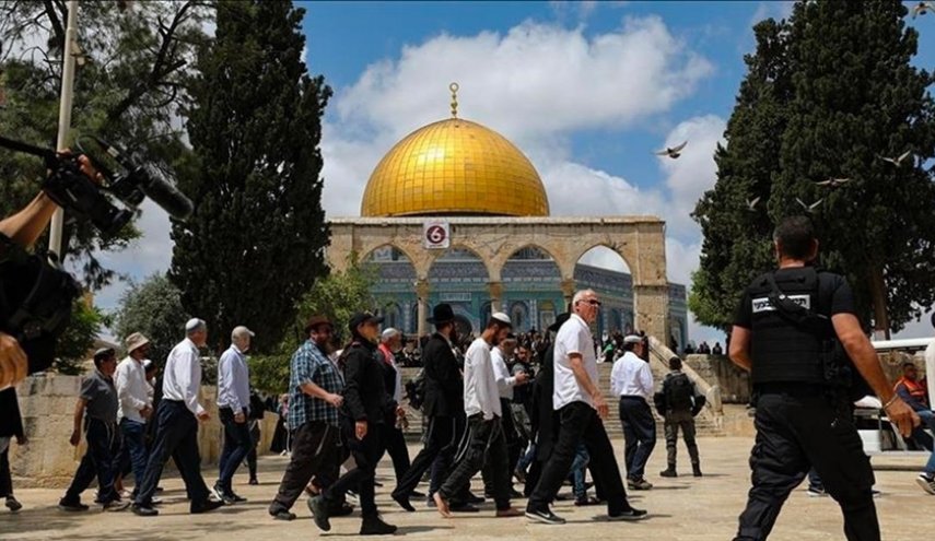 في ثاني أيام ما يسمى عيد "الحانوكاه" العبري.. مستوطنون يقتحمون الاقصى من باب المغاربة