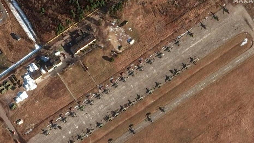 Large-scale Russian Attack Imminent: Western Satellite Images of Build-up Claim