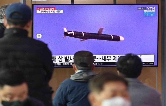 الصاروخ السابع لهذا الشهر... كوريا الشمالية تستفز أمريكا وحلفائها في بحر اليابان