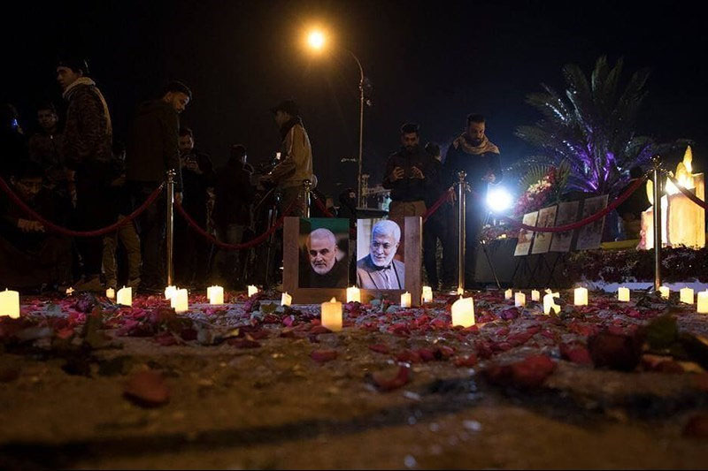Iraqis Remember General Soleimani, Abu Muhandis on martyrdom Anniversary