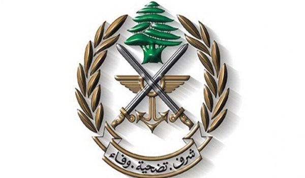 الجيش اللبناني يدعو الأمم المتحدة إلى الضغط علي الكيان الصهيوني لكبح ممارساته العدائية
