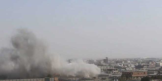 إصابة يمني بقصف مدفعي للعدوان السعودي في صعدة