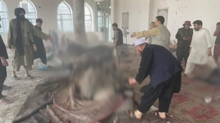 ISIS Mosque Attack Kills dozens of Shiites in Mazar-i-Sharif , Afghanistan