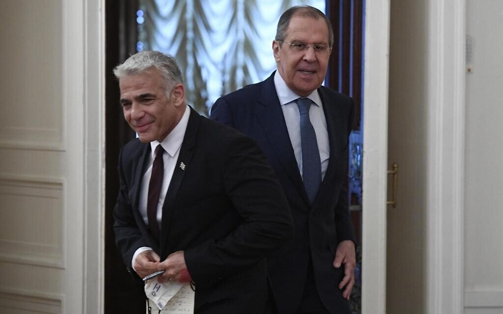 Israeli Regime to Summon Russian Envoy after Lavrov Says Hitler ’Had Jewish Blood’