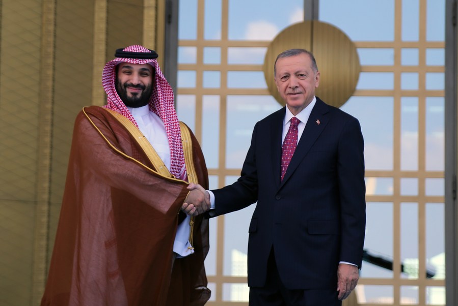 Saudi Crown Prince Visits Turkey after Years of Tensions over Khashoggi Murder