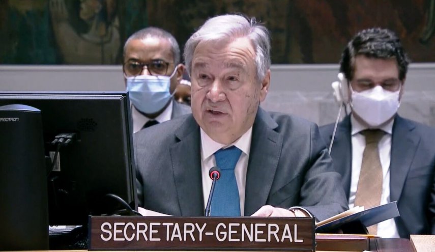 الأمين العام للأمم المتحدة: يجب الغاء الحظر الاحادي الاميركي على ايران