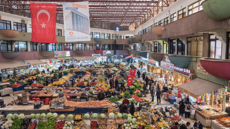 Turkey’s Annual Inflation Nears 80%