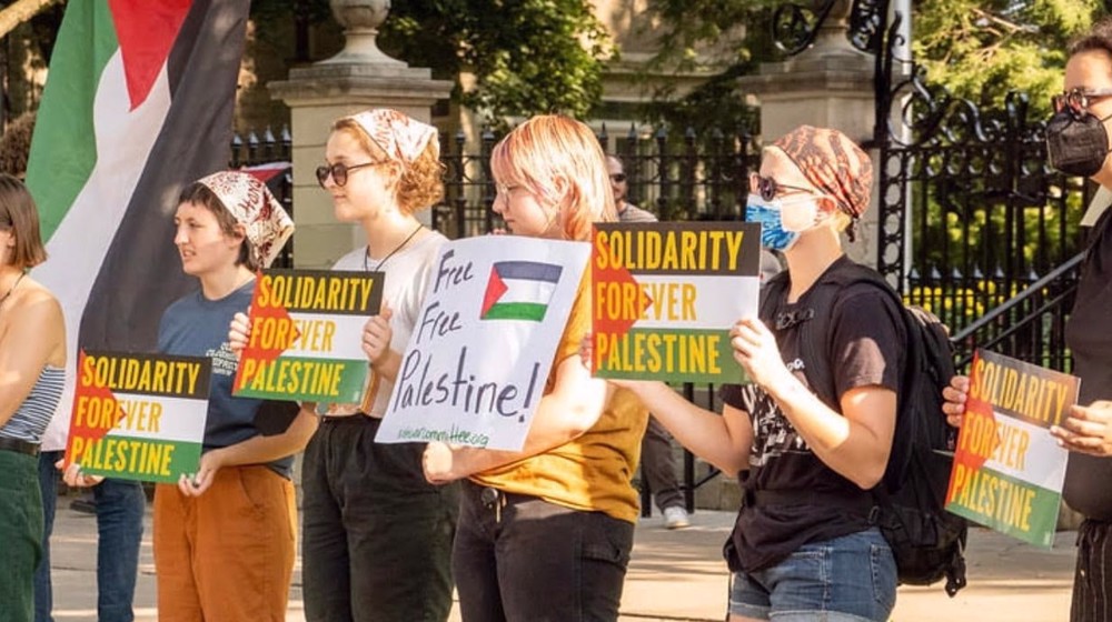 Pro-Palestine Activists Rally in Minnesota, Urge US Divest from Israel Regime
