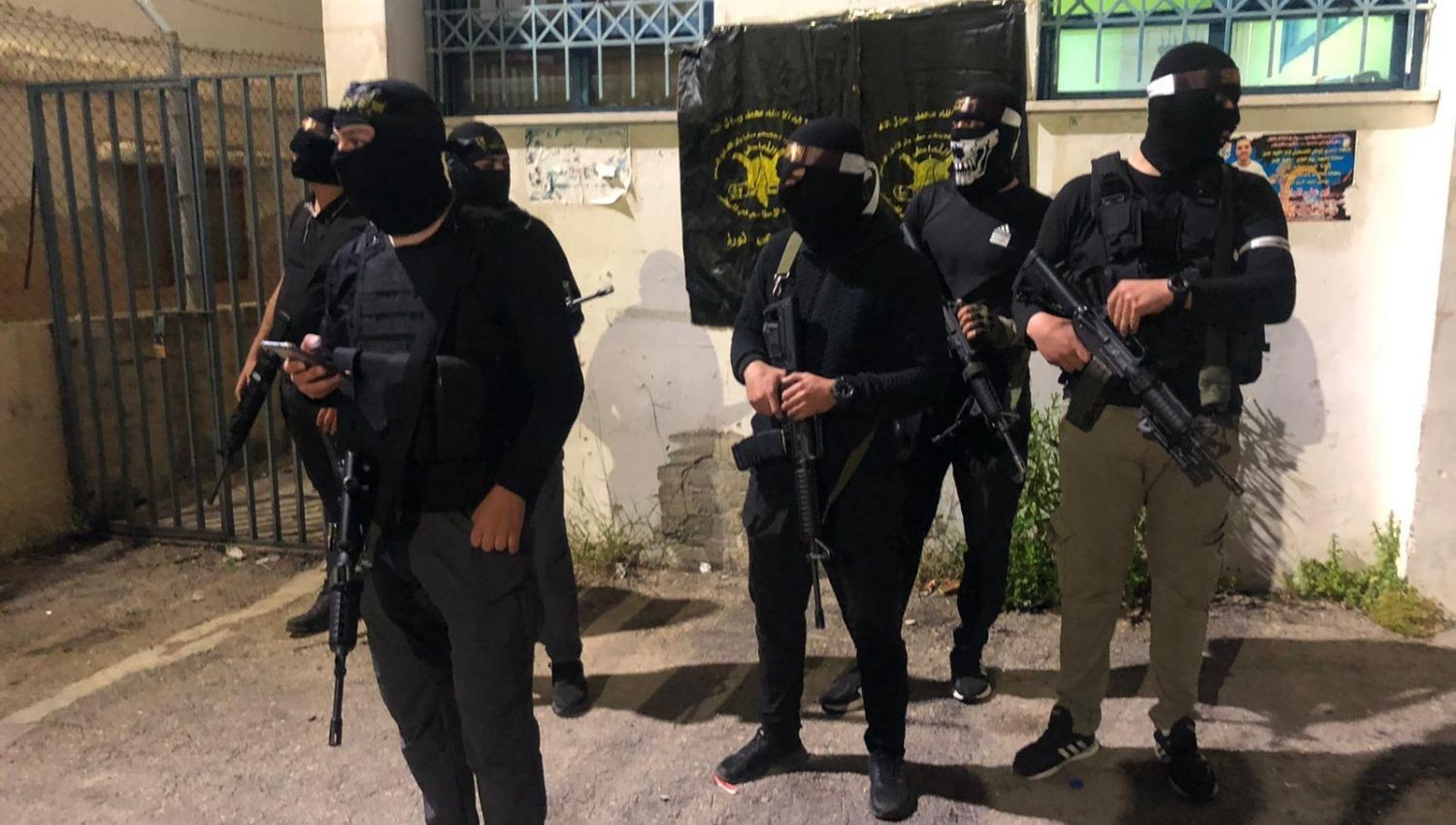 سرايا القدس - كتيبة نابلس تستهدف قوات صهيونية خاصة في شارع الاتحاد بنابلس